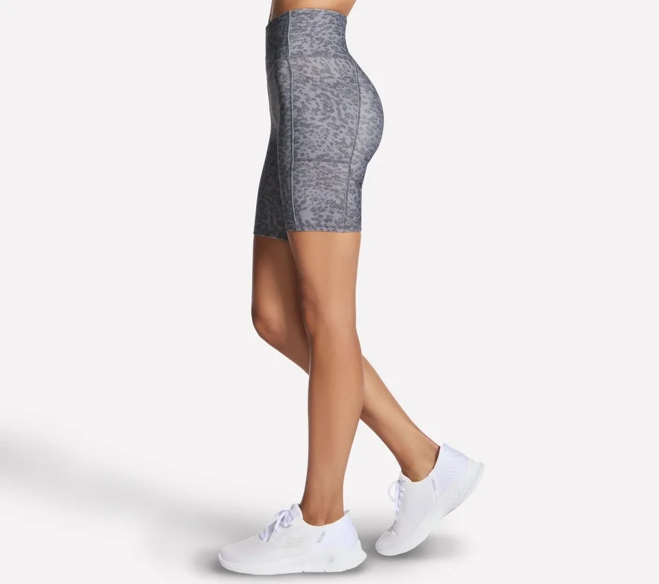 Short de cyclisme à taille haute imprimé GO FLEX de 20 cm Short de cyclisme à taille haute imprimé GO FLEX de 20 cm
