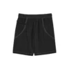Short tissé « Black White »