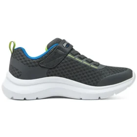 Skech Fast – Chaussures Brisk Buddies « Gris Blanc »