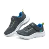 Skech Fast – Chaussures Brisk Buddies « Gris Blanc »