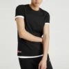 Skechers à manches courtes pour homme, noir
