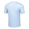 Skechers pour homme, t-shirt de sport à manches courtes en tricot, bleu