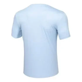 Skechers pour homme, t-shirt de sport à manches courtes en tricot, bleu