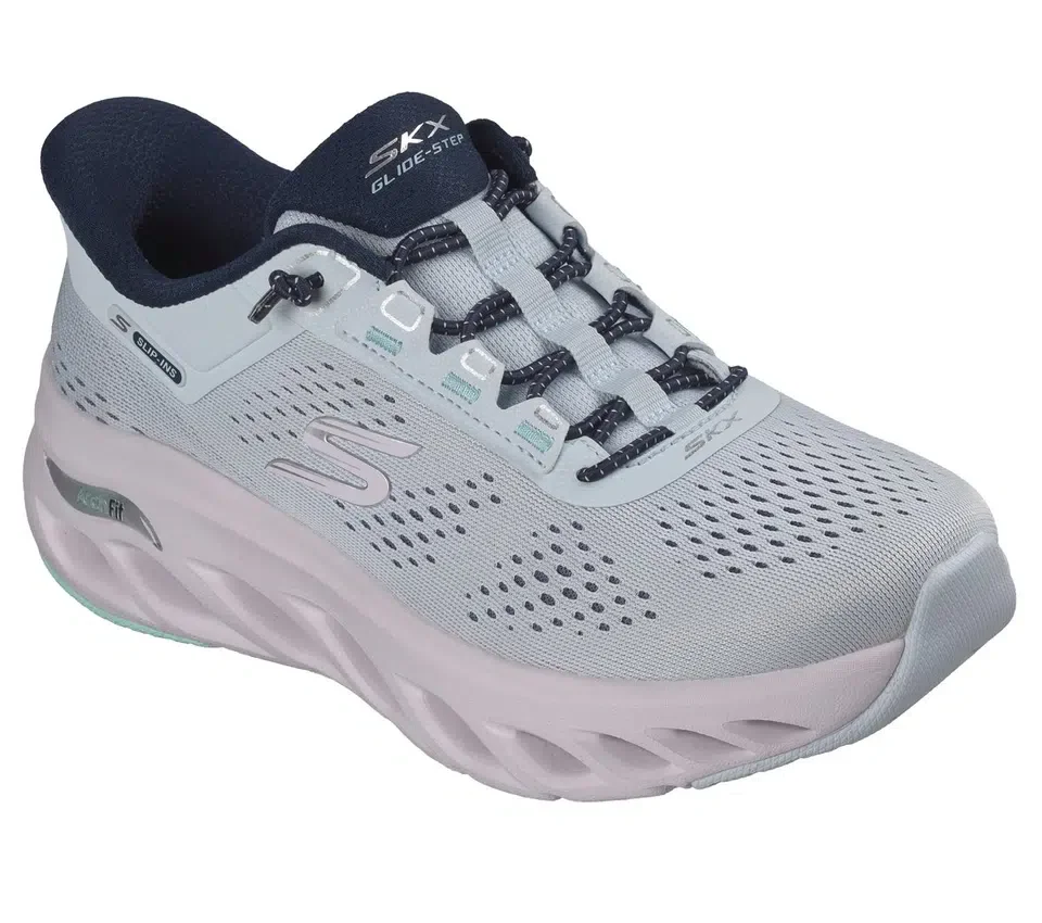 Skechers Slip-ins : Arch Fit Glide-Step – Cool Current Skechers Slip-ins : Arch Fit Glide-Step – Cool Current