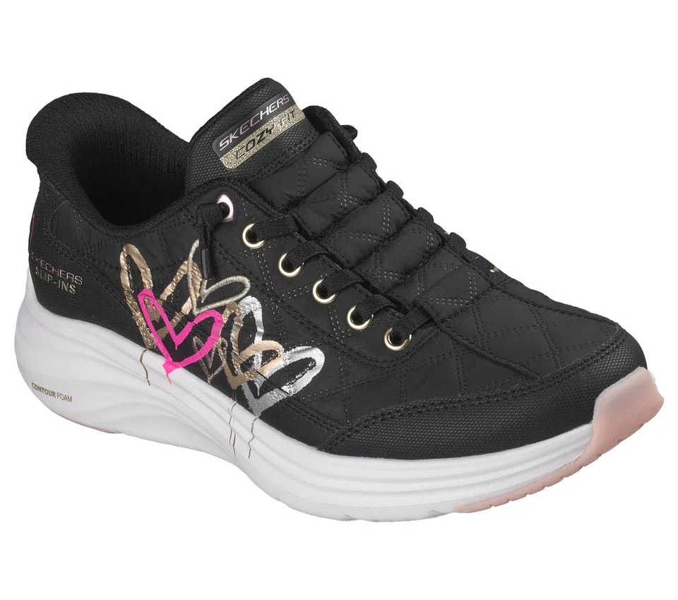 Skechers Slip-ins JGoldcrown : mousse Contour – ajustement confortable Golden Embrace Skechers Slip-ins JGoldcrown : mousse Contour – ajustement confortable Golden Embrace