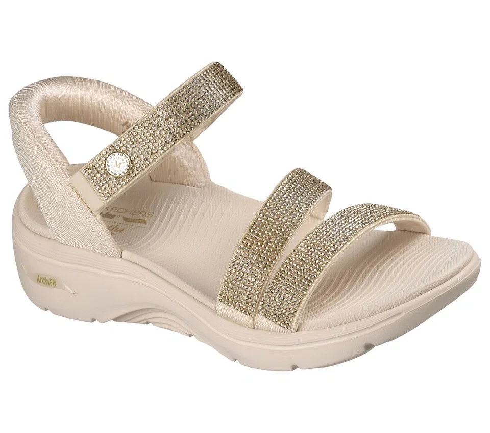 Skechers Slip-ins Martha Stewart : Sandales Go Walk Arch Fit 2.0 – Brilliance Skechers Slip-ins Martha Stewart : Sandales Go Walk Arch Fit 2.0 – Brilliance