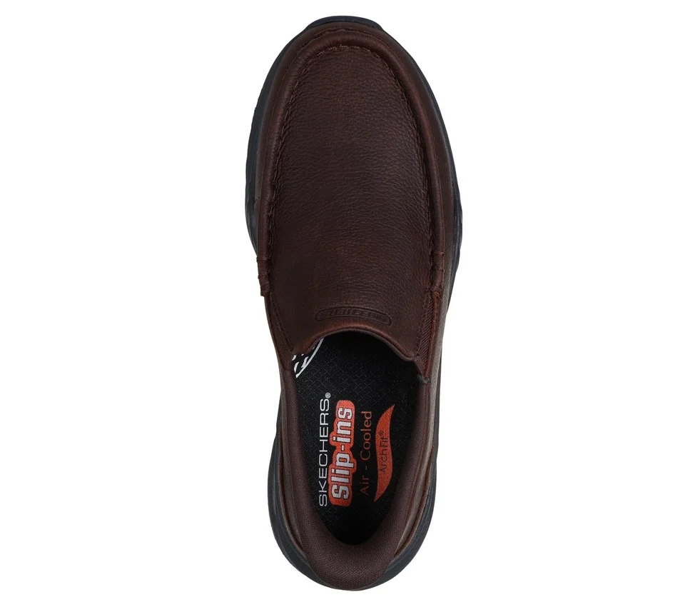 Skechers Slip-ins Relaxed Fit : Arch Fit Orvan – Glide Moc Skechers Slip-ins Relaxed Fit : Arch Fit Orvan – Glide Moc