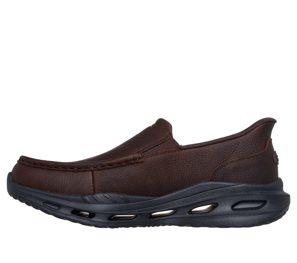 Skechers Slip-ins Relaxed Fit : Arch Fit Orvan – Glide Moc Skechers Slip-ins Relaxed Fit : Arch Fit Orvan – Glide Moc