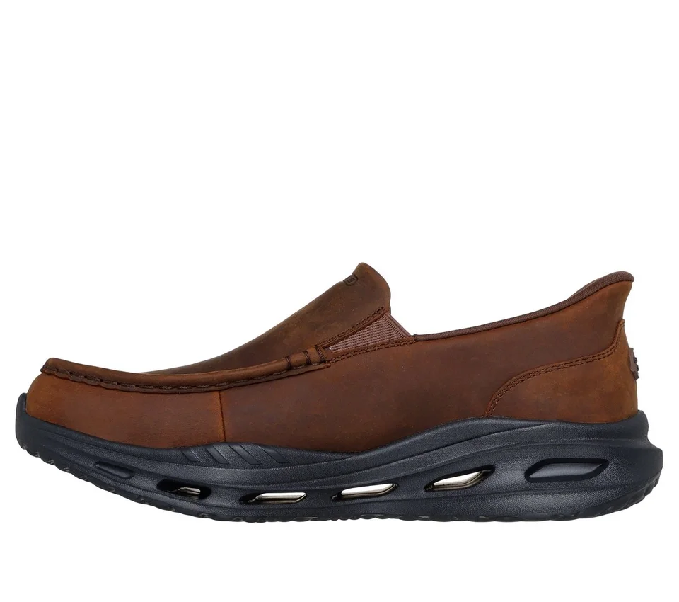 Skechers Slip-ins Relaxed Fit : Arch Fit Orvan – Glide Moc Skechers Slip-ins Relaxed Fit : Arch Fit Orvan – Glide Moc