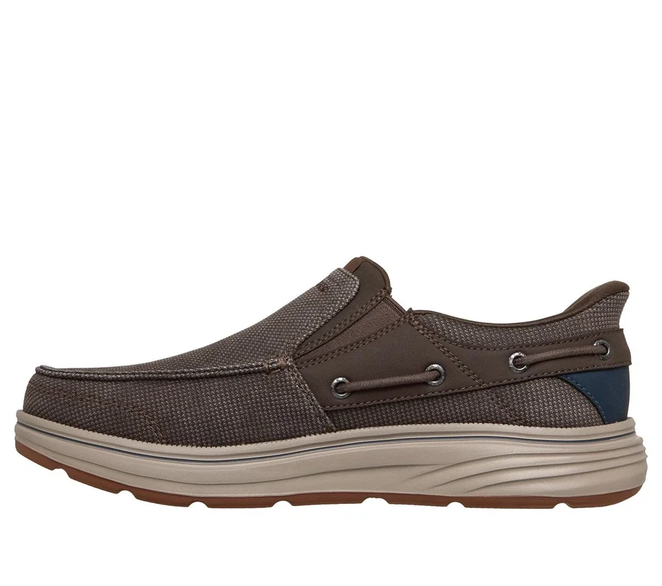 Skechers Slip-ins Relaxed Fit : Troutt – Rustic Skechers Slip-ins Relaxed Fit : Troutt – Rustic