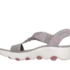 Skechers Slip-ins : Sandales Go Walk Massage Fit – Confetti Sky Skechers Slip-ins : Sandales Go Walk Massage Fit – Confetti Sky