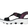 Skechers Slip-ins : Sandales Go Walk Massage Fit – Confetti Sky Skechers Slip-ins : Sandales Go Walk Massage Fit – Confetti Sky