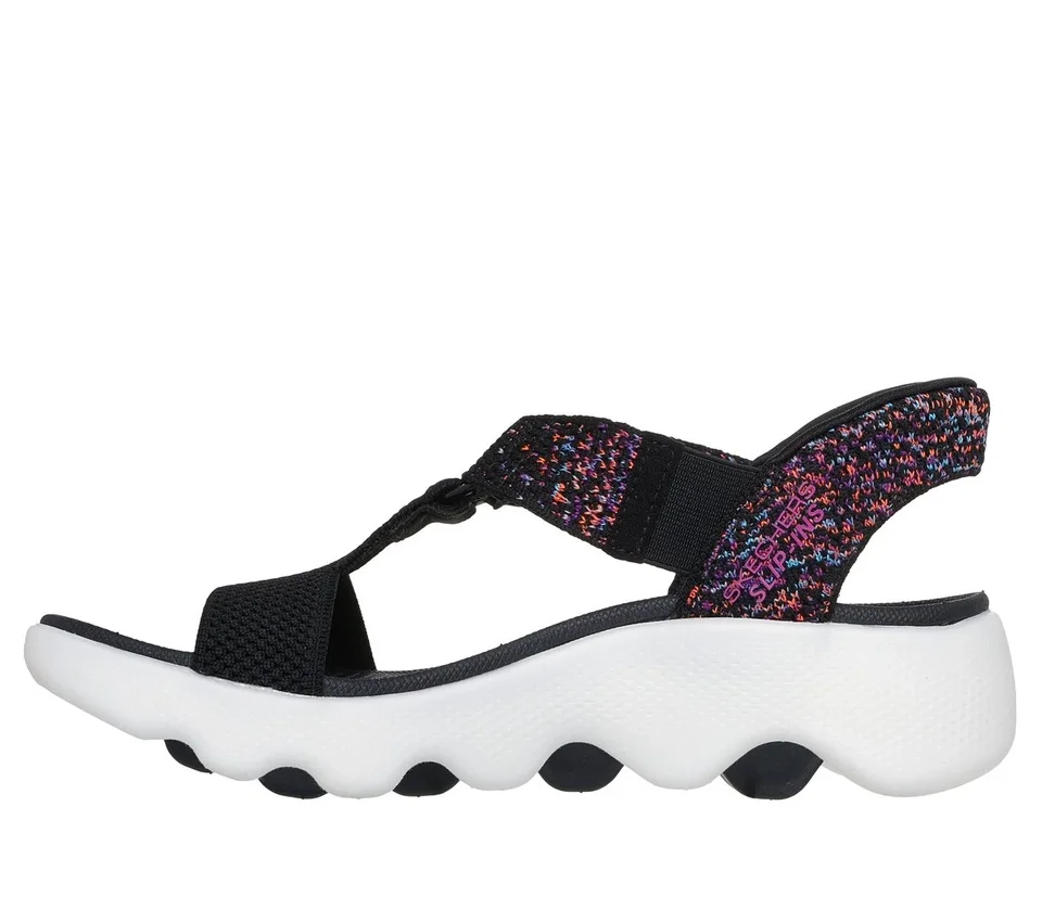 Skechers Slip-ins : Sandales Go Walk Massage Fit – Confetti Sky Skechers Slip-ins : Sandales Go Walk Massage Fit – Confetti Sky