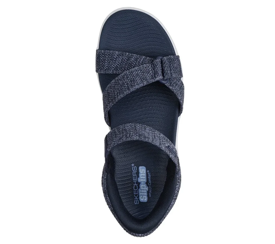 Skechers Slip-ins : Sandales Go Walk Massage Fit – Heather Skechers Slip-ins : Sandales Go Walk Massage Fit – Heather