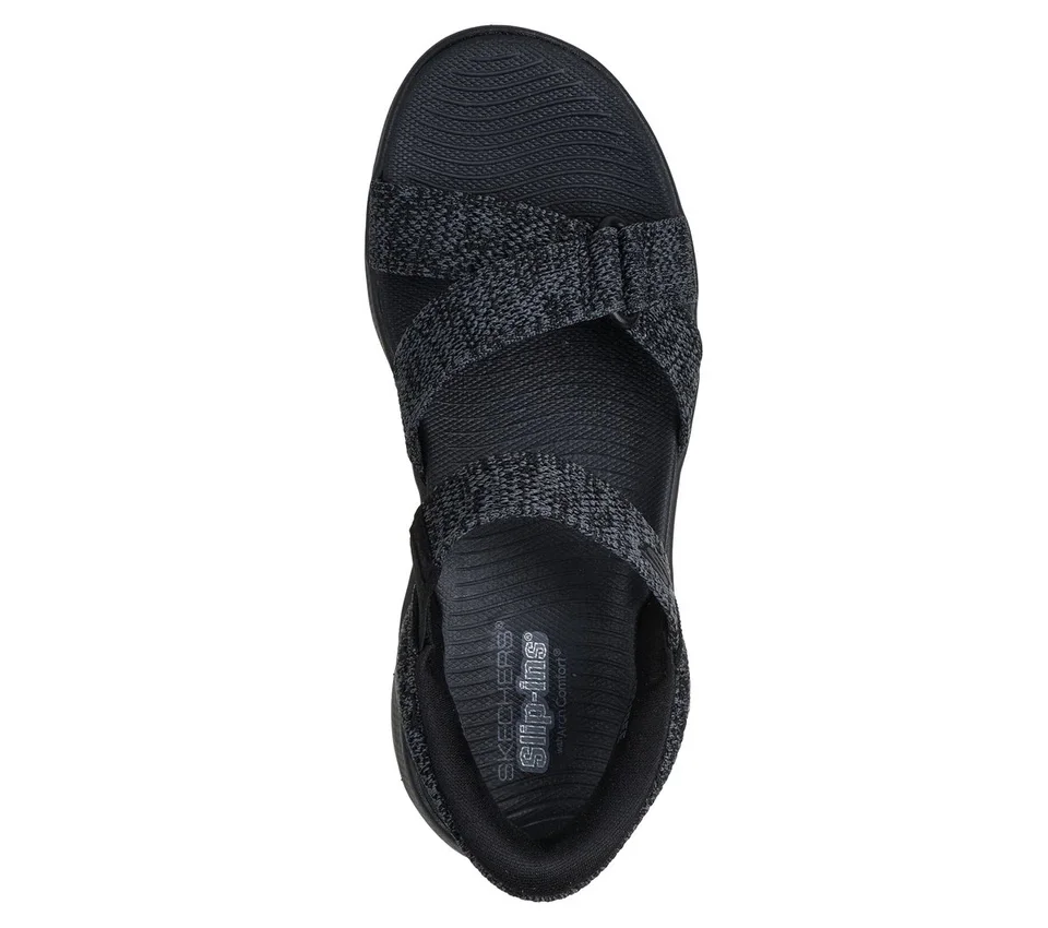 Skechers Slip-ins : Sandales Go Walk Massage Fit – Heather Skechers Slip-ins : Sandales Go Walk Massage Fit – Heather