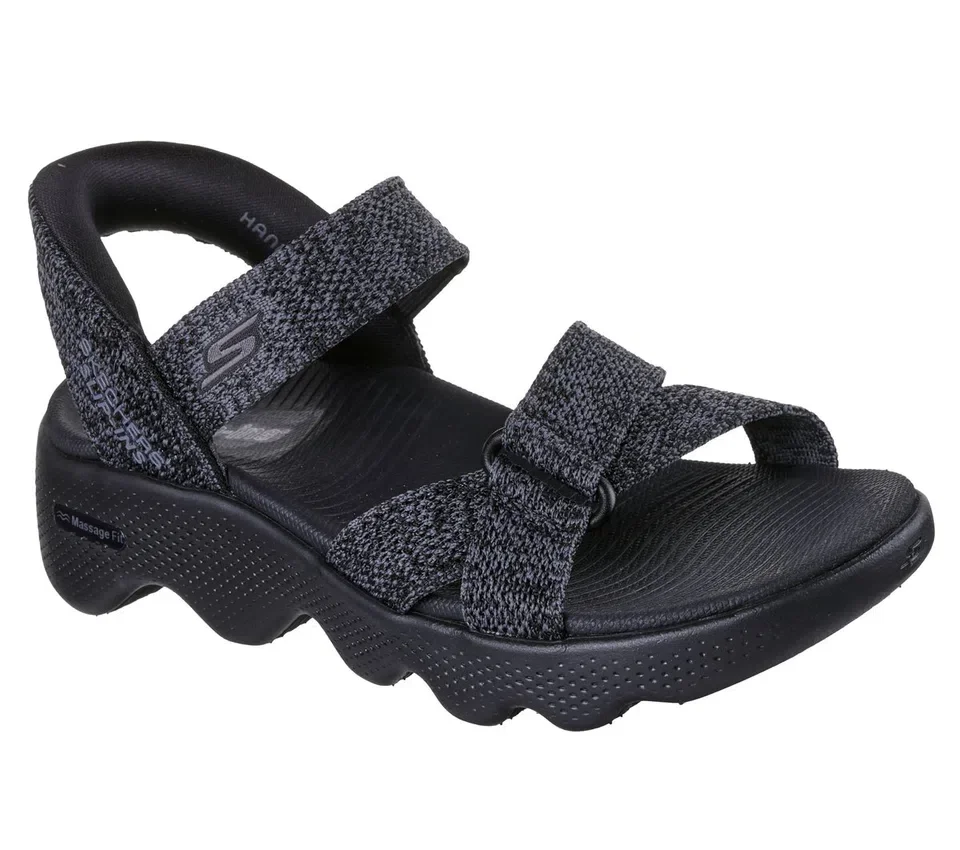 Skechers Slip-ins : Sandales Go Walk Massage Fit – Heather Skechers Slip-ins : Sandales Go Walk Massage Fit – Heather