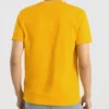 Skechers Sport pour homme, imprimé alphabétique, manches courtes, couleur or