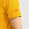 Skechers Sport pour homme, imprimé alphabétique, manches courtes, couleur or