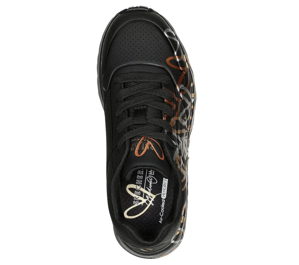 Skechers x JGoldcrown : Uno Lite – Metallic Love Skechers x JGoldcrown : Uno Lite – Metallic Love