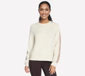 Skechluxe Elevate à col rond et motifs contrastés