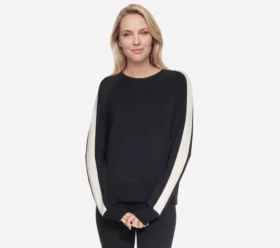 Skechluxe Elevate à col rond et motifs contrastés