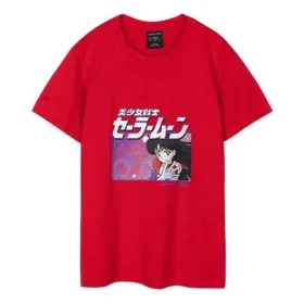 SS20 Sailor Moon Crossover T-shirt à manches courtes Rouge