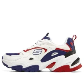 Stamina V2 « Blanc Bleu marine Rouge »