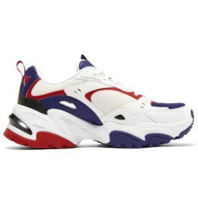Stamina V2 « Blanc Bleu marine Rouge »