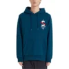 Sweat à capuche avec cordon et imprimé cartoon « Bleu marine, noir, blanc, gris »