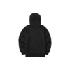 Sweat à capuche avec lettres de la série Diamond « Noir Blanc »