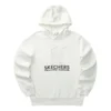 Sweat à capuche avec lettres de la série Diamond « White Black »