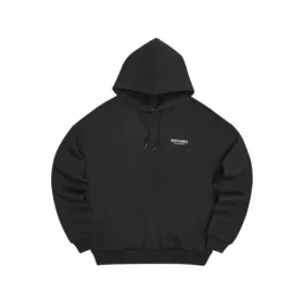 Sweat à capuche avec logo imprimé « Noir Blanc »