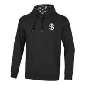 Sweat à capuche avec logo imprimé « Noir Blanc Bleu »