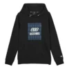 Sweat à capuche avec logo « Noir Bleu »