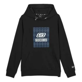 Sweat à capuche avec logo « Noir Bleu »
