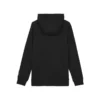 Sweat à capuche avec logo « Noir Bleu »