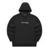 Sweat à capuche décontracté avec logo imprimé « Black Pink »