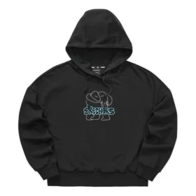 Sweat à capuche décontracté « Black »