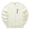 Sweat à capuche décontracté « Blanc Noir »
