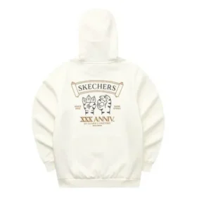 Sweat à capuche imprimé « Blanc Noir Rouge Bleu »