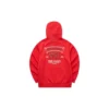 Sweat à capuche imprimé « Blanc Noir Rouge Bleu »