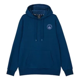 Sweat à capuche imprimé « Bleu Noir Blanc »