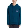 Sweat à capuche imprimé « Bleu Noir Blanc »