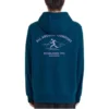 Sweat à capuche imprimé « Bleu Noir Blanc »