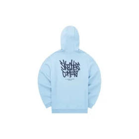 Sweat à capuche imprimé « Blue Black »