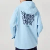 Sweat à capuche imprimé « Blue Black »