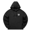 Sweat à capuche imprimé « Noir Blanc »