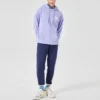 Sweat à capuche imprimé « Purple White »