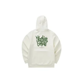 Sweat à capuche imprimé « White Green »