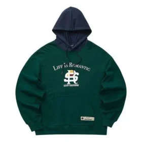 Sweat à capuche à manches longues Skechers x Romantic Crown « Vert Blanc »